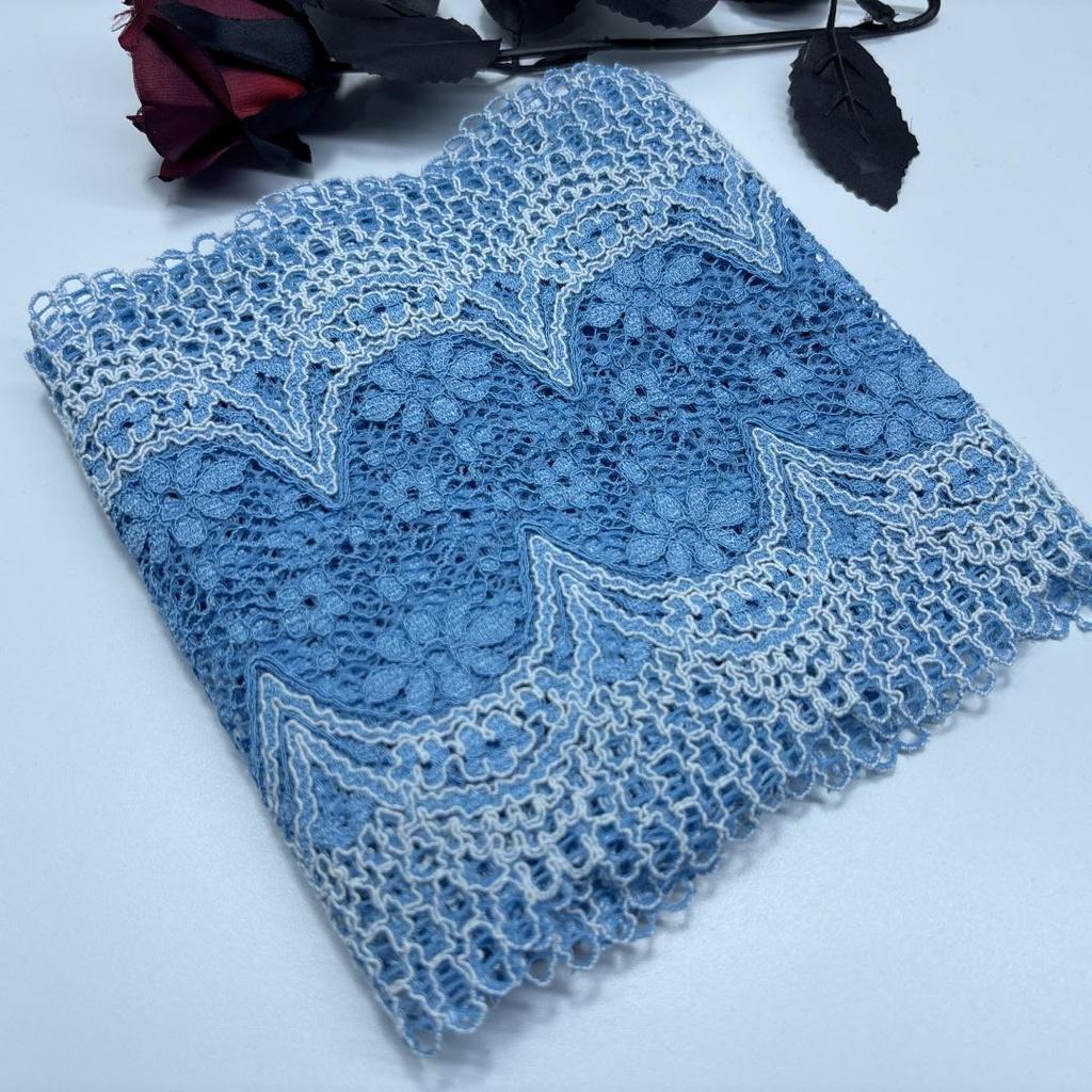 ( 3 cores ) Renda Stretch Bicolor, Acabamento de Renda com Ilhós Elástico para Lingerie, Sutiã, Roupa Íntima, Roupa, Artesanato