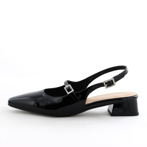 HIMIKO/Himiko/Back Strap Mary Jane Pumps/651513 Black 240