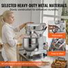 VEVOR Commercial Food Mixer, 28.5L Commercial Stand Mixer with 3 Adjustable Speeds