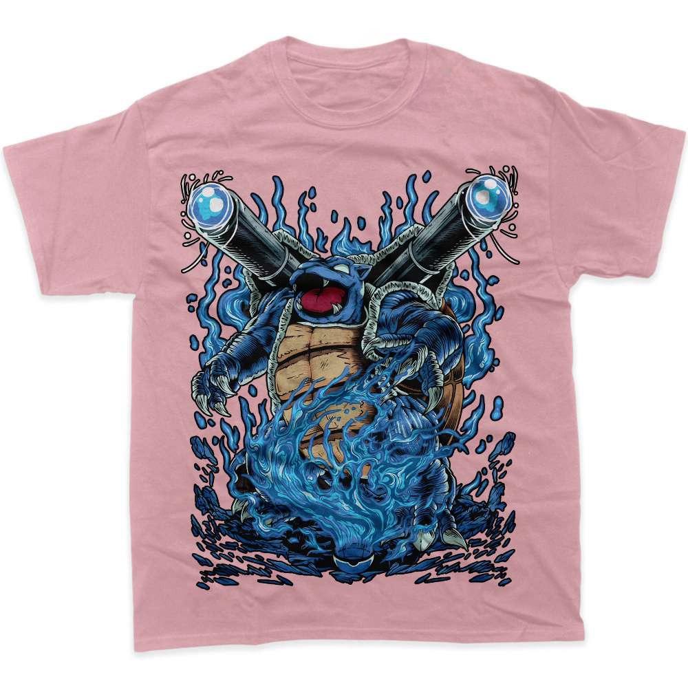 Blastoise Pokemon Anime Graphic TShirt for Fans Mens 2026 Summer Fashion Oversize Street Casual Y2K Tops Streetwear Clothing