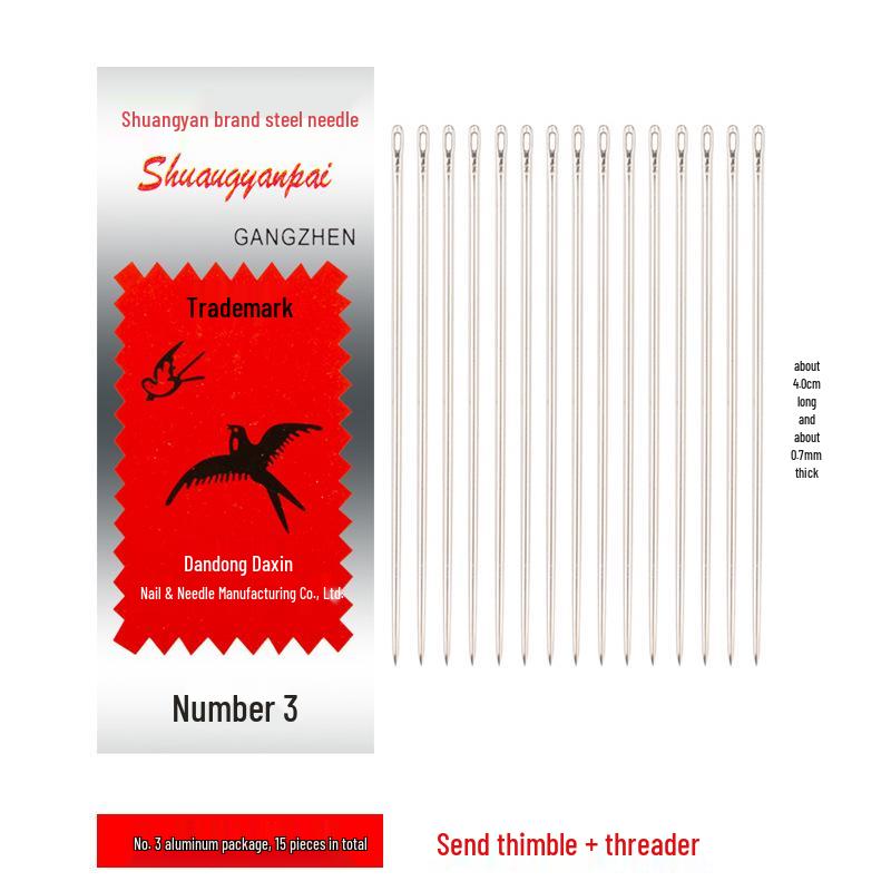 Steel Hand Sewing Needle for Embroidery and Clothes