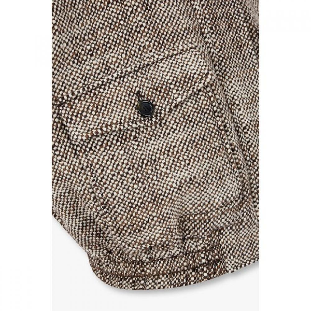 STUDIO TOMBOY Prošívaný svetr na zip s domácím vzorem 9105413204ar