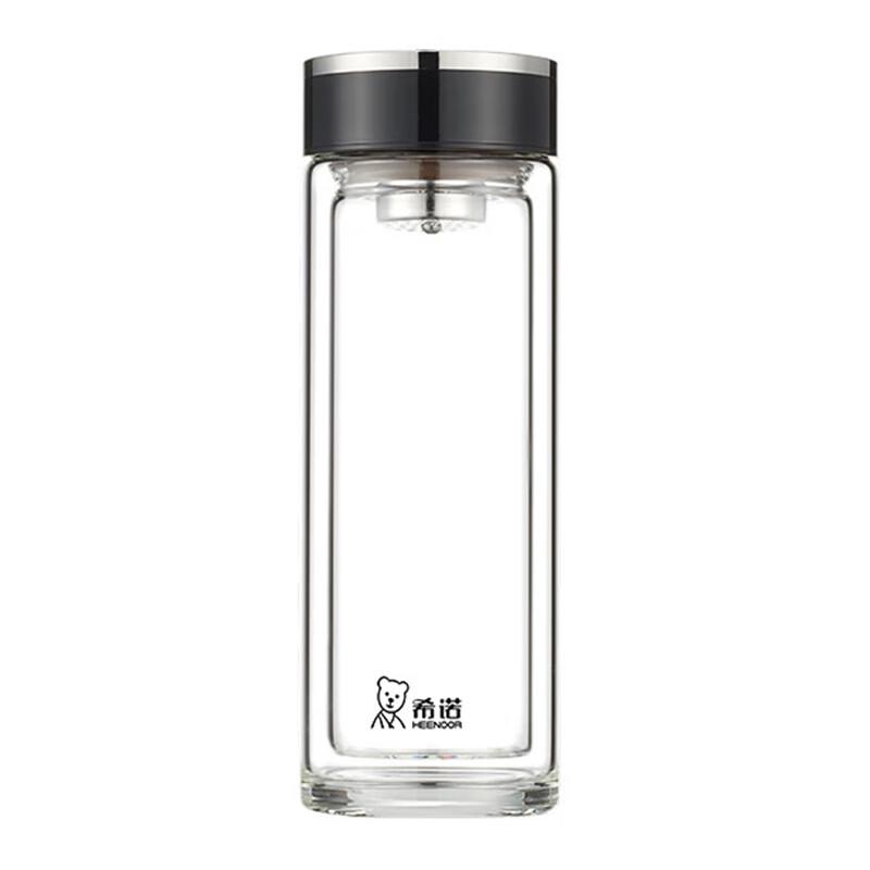 Heenoor Double-Layer Glass Tea Infuser Mug 330ml