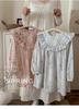 Korean Ruffle Lace Floral Dress for Girls - Autumn 2026 Sweet Princess Style