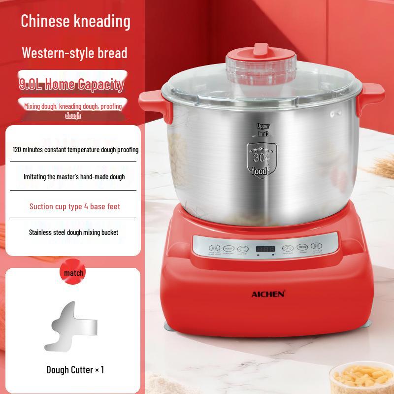 Large Capacity Household Dough Mixer & Fermenter – Automatic Small Mixer for Home Baking 7L Capacity