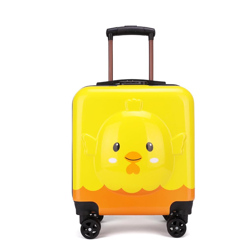 Children's Travel Trolley Suitcase - Universal Wheel, Password Lock, Gift Box