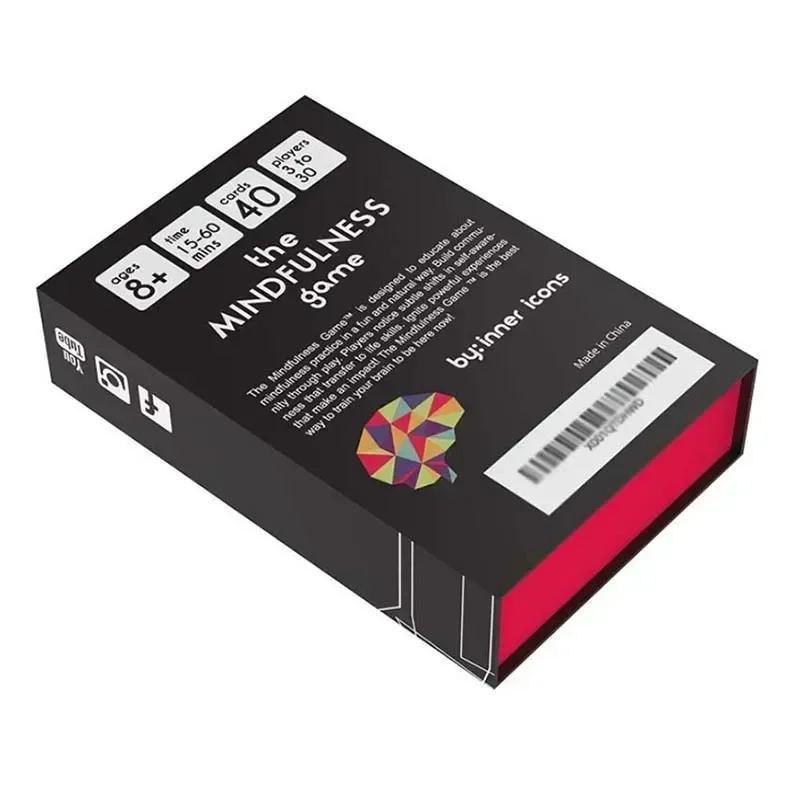 Mindfulness Therapy Card Game: English Tabletop Game for Family Gatherings