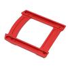 RC Skid Plate Glide Chassis Armour Guard Aluminium Alloy Accessory Set Kit for 110 Cars Red