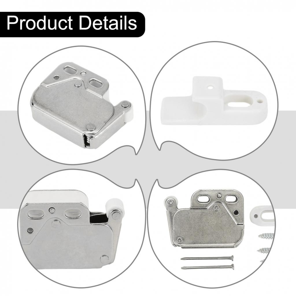 High Quality Touch Latch Spring Catch for Cabinet Doors Keeps Your Items Secure