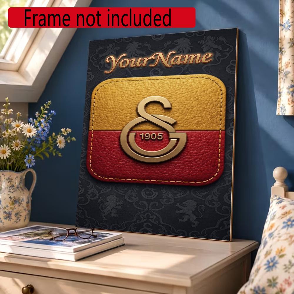 Galatasaray Personalized Name Diamond Paintings Mosaic Wall Round Diamond Art Painting Kits Embroidery Crystal Accessories Frameless