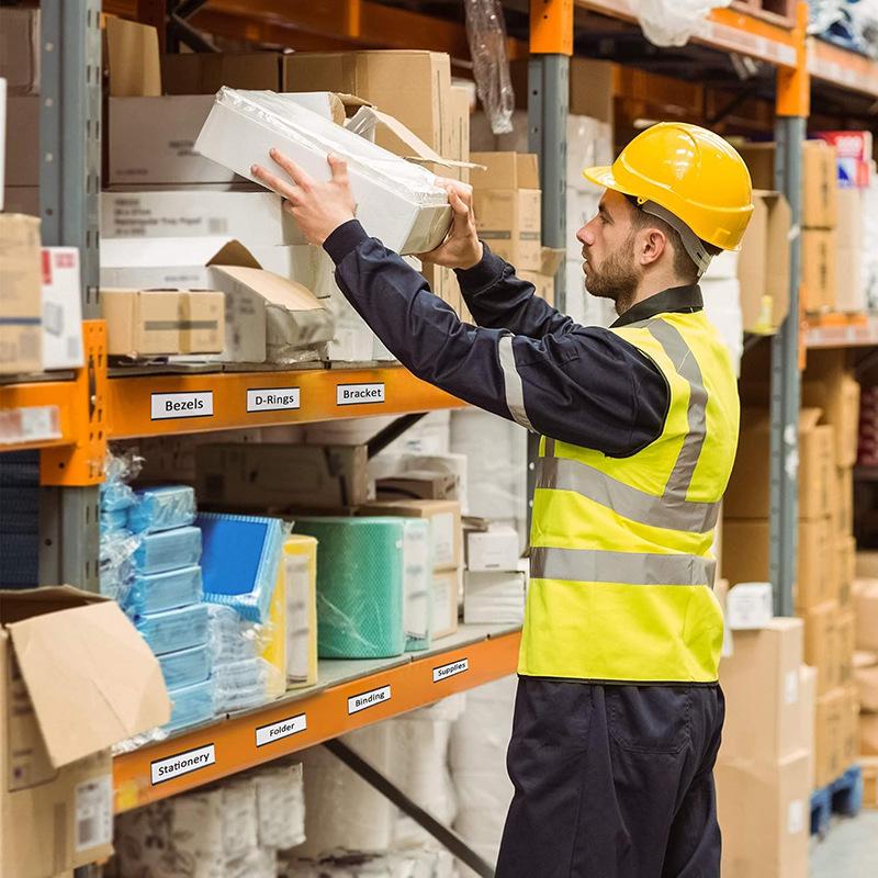 C-förmige weichmagnetische Etikettenhalter für Lageridentifikationskarten