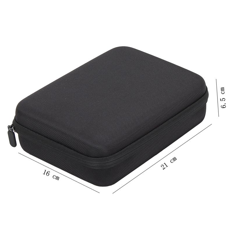 Digital Camera Bag Hard Case Foam Gopro Accessories Waterproof Protective Storage Carry Case Box Bag for Xiaomi Yi Eken H9