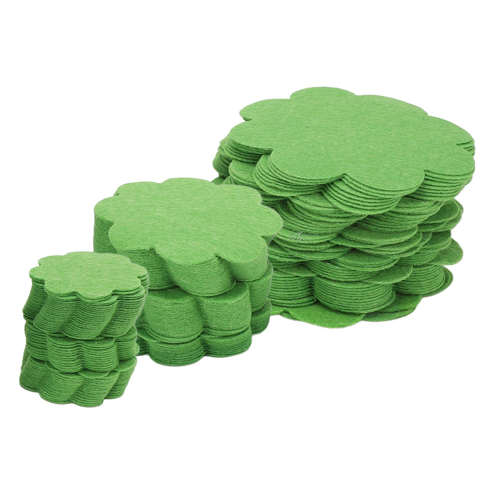 

150PCS Plant Pot Hole Pads Flower Shape Bonsai Pot Bottom Drainage Gasket Breathable Water