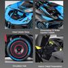 1:24 Bolide Revuelto Alloy Model Diecast Car Toys Doors Opened Sound Light Pull Back Miniature Vehice Boy Adult Birthday Present