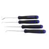 4Pcs/Set Car Repair Tools O-Ring Pick Puller Remover 165mm Seal Gasket Pick Hooks Tools