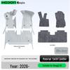 Custom Floor Mats for Hongqi G9 2026: Full Coverage Car Interior Carpet for Five-Six Seaters