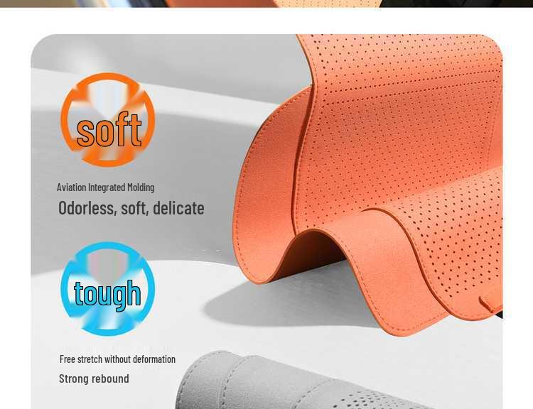 Ideal L8 Car Seat Cushion: Universal, Half-Surround, Suede, Suitable for Four to Six Seats, All-Season Use.