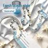 Elegant Starry Sea Beaded Phone Lanyard: Luxurious Anti-Lost Camera Chain for Women
