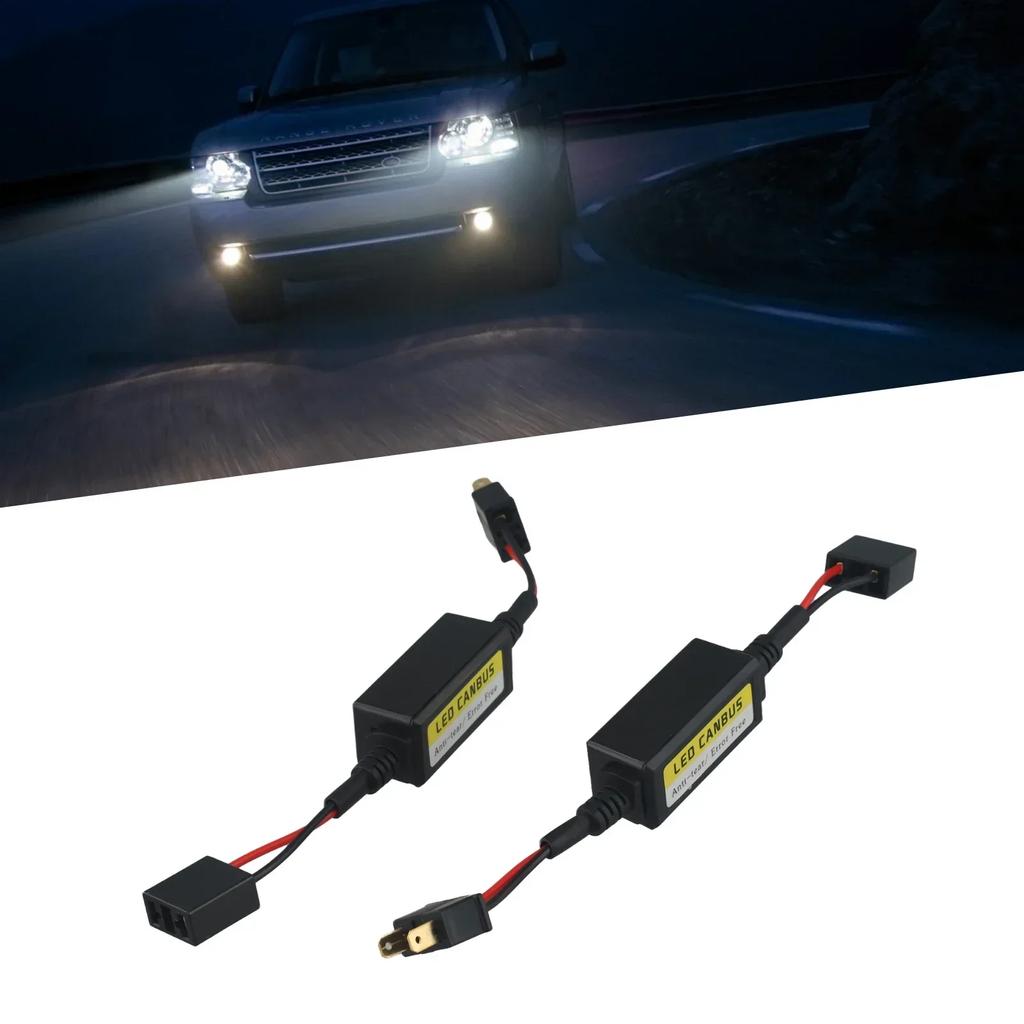 Auto Parts Anti Flicker LED Canbus Decoders Resistor Car Accessories DC 9V-16V Error Free Resistor Fog Light H7 Headlight