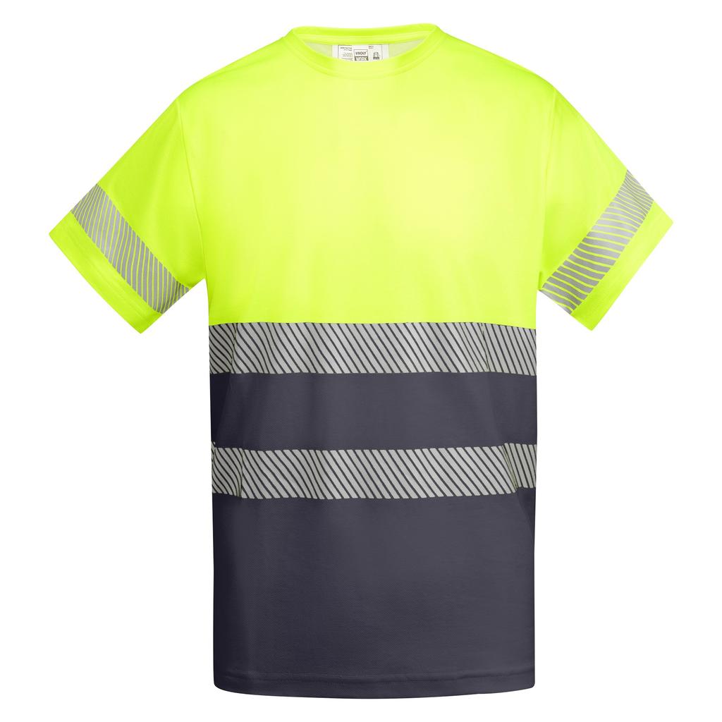 Roly Workwear Unisex Adult Tauri Hi-Vis T-Shirt