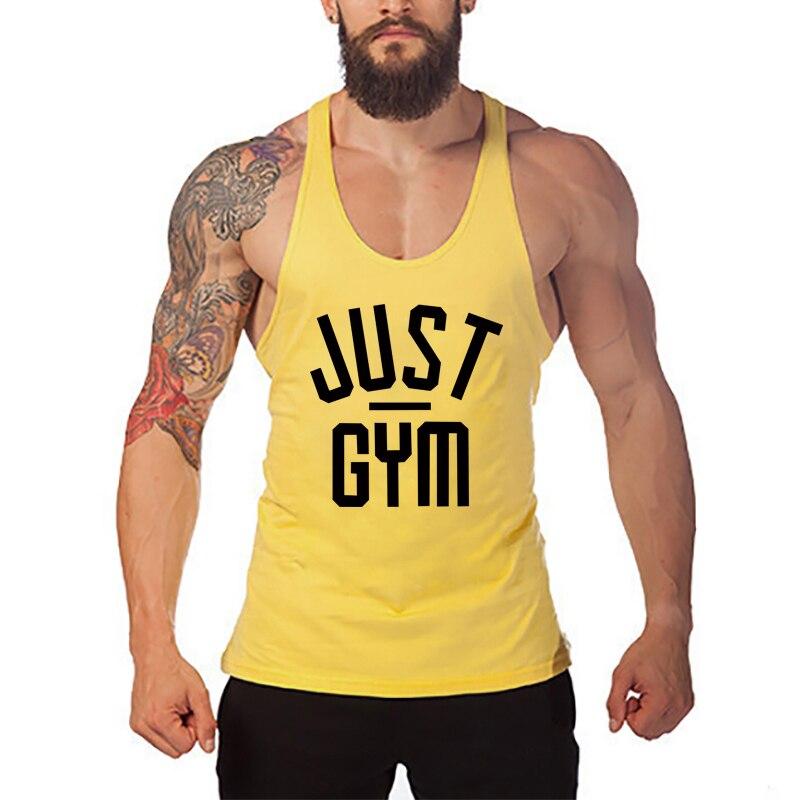 Do The Work New Brand Summer Bodybuilding Fitness Gym Sports Workout Letter Printed Mens Fashion Casual Breathable Cool Vest