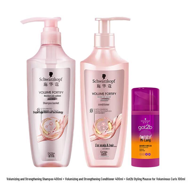 Набор Schwarzkopf для объема и упругости волос