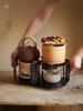 Retro Charcoal Stove Iron Rack: Portable, Wind-Resistant, Heat Insulation Stand