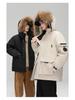 Unisex 2025 Winter Casual Thick Windproof Warm Couple Outdoor Down Jacket Coat