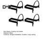 2/4 Stück Cowboyhuthalter, Hutaufhänger, halbrundes Design, Wandhalterung, Cowboyhutständer, Westernhut-Displayhalter