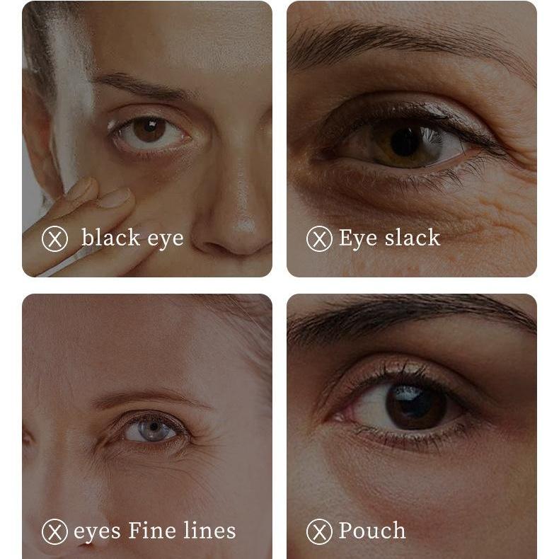 Anti-Falten-Augencreme, hellt feine Linien auf, entfernt Tränensäcke, wirkt gegen dunkle Augenringe, Anti-Aging-Serum, strafft und hellt die Haut auf