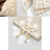 Fashionable Moon Teardrop Pendant Earrings With Elegant Natural Shell Design