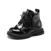 Sweet and comfortable sheepskin leather Martin boots for girls, boys, and toddlers