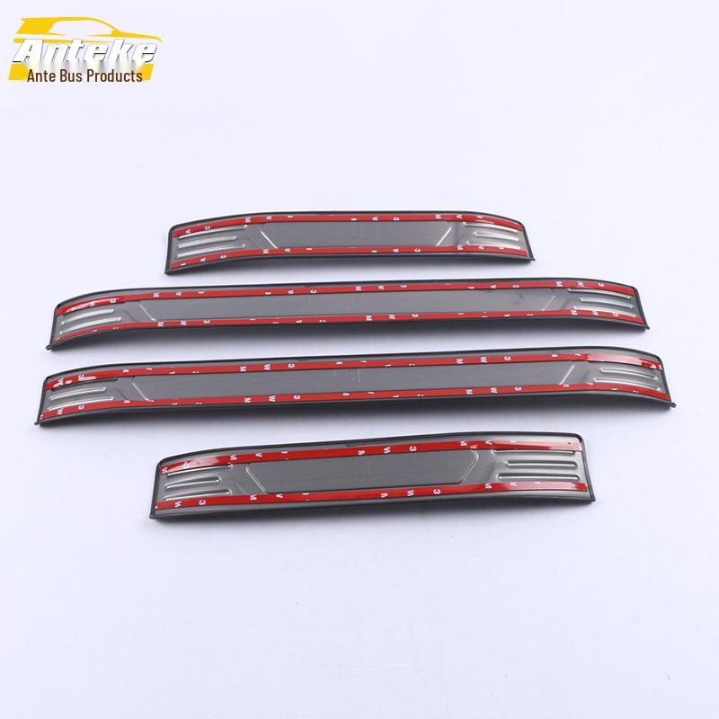 Compatible Wilanda Stainless Steel Sill, Welcome Pedals, and Trunk Protection Strips for 20 Models