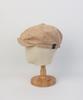 Yunibeosyeolkemiseuteuli Linen Logo Beige Banding Hunting Cap