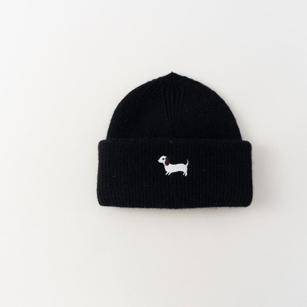 

Knitted Infant Toddler Beanie Embroidered Warm Pullover Cap New Baby Cap Boys Girls