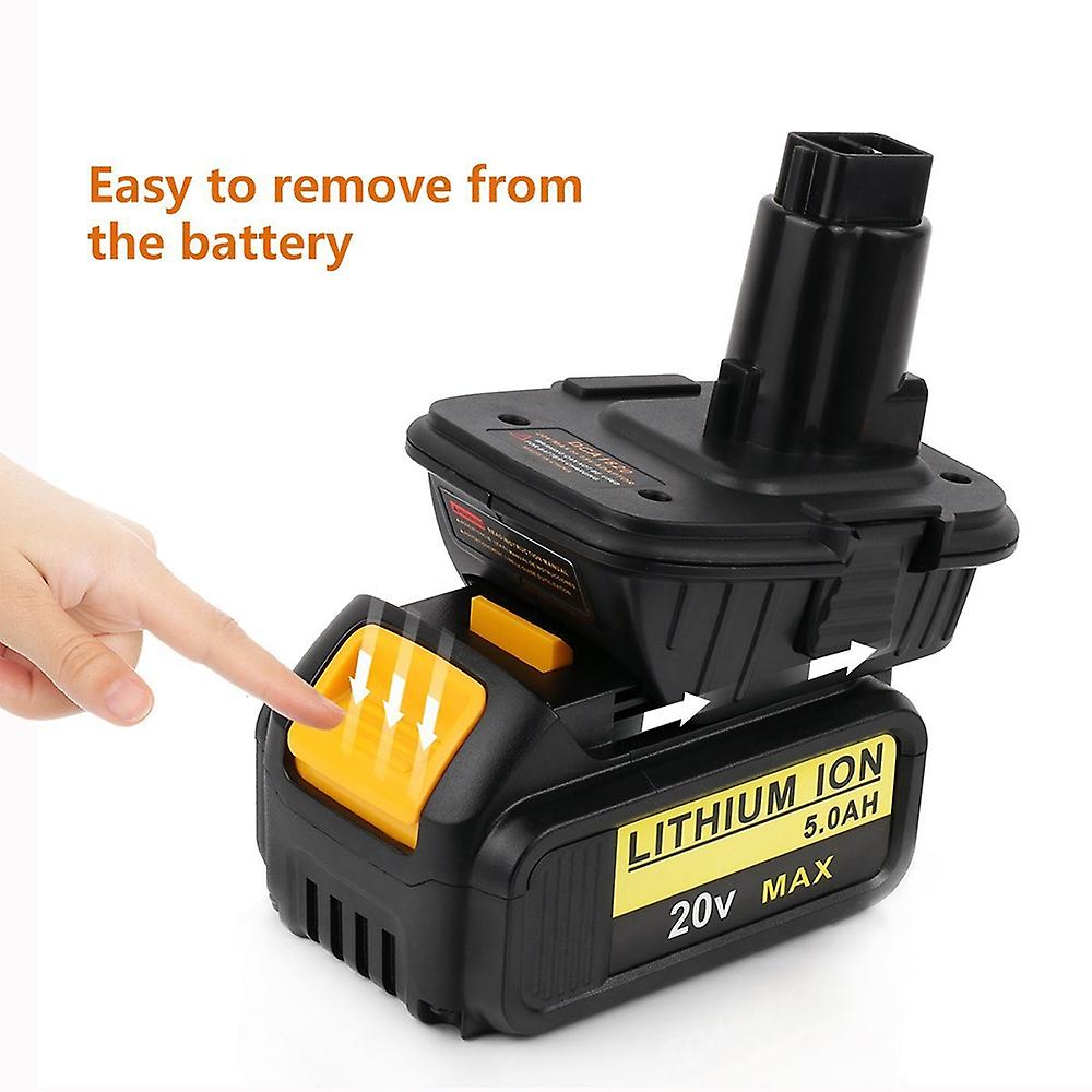20V Battery Adapter DCA1820 for Dewalt 18V Tools Convert Dewalt 20V Lithium Battery for Dewalt 18V B