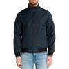 Emporio Armani EA7 Logo Zip Collar Long Sleeve Jacket Men jackets Navy-Blue 3DPB07-PN27Z-0578