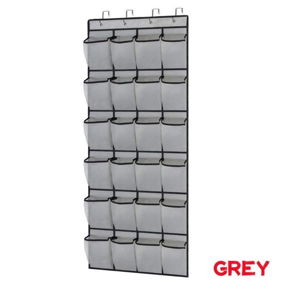 Mesh Cloth Shoes Sorting Storage Hanging Bag Over The Door Sundries Organizer Shoes Slippers Holder Bag