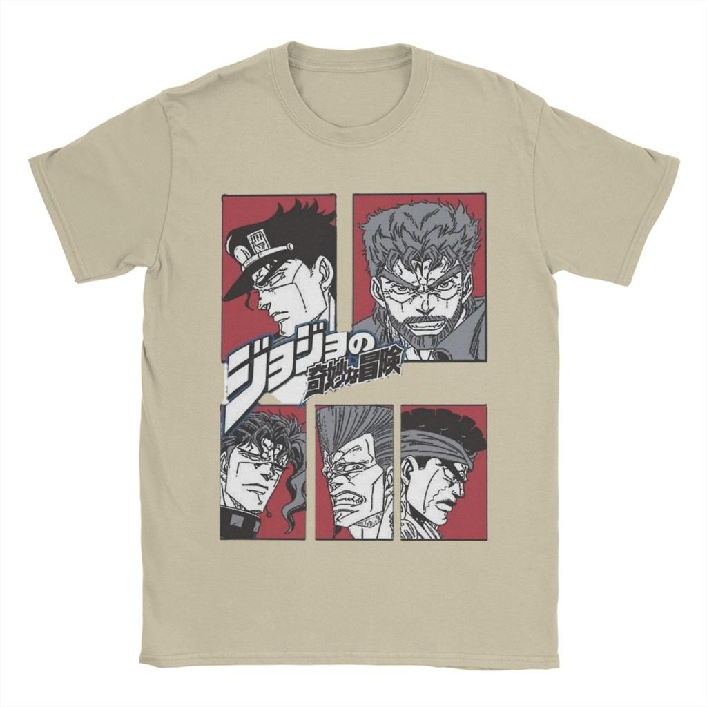 Cool Chrono Pulse Fighters JoJos Bizarre Adventure TShirt for Unisex O Neck  Cotton T Shirt  Short Sleeve Tee Shirt Clothing