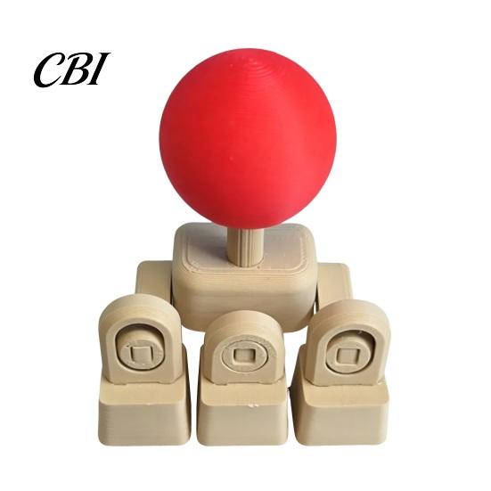 Arcade Joystick Tastenkappe Tastaturaufsatz, WASD Richtungstasten Mod Mechanischer Richtungscontroller für Kampfspiel, 4-Wege-Spiel