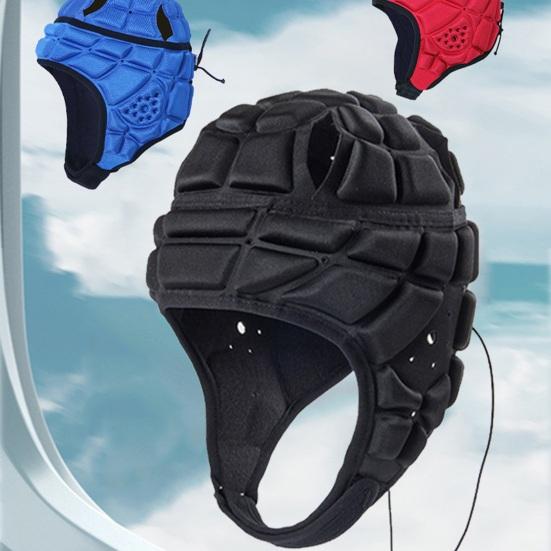 Casca de Rugby Headguard cu Curea Ajustabilă Ultralight Rezistentă la Impact Fotbal Schi Cască Protectoare Moale