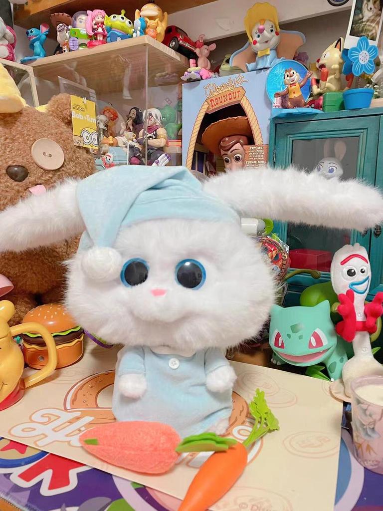 Tegneserie Langøret Kanin Sjef Plysjpute Dukke - Søt Gave til Jenter