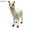 Tierspielzeug, kreatives Modedesign, High-Party-Haus, simuliert, exquisite Verarbeitung, Dekoration, Tiere, Alpaka-Figur, Modell