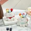 Cartoon Puppy Fruit Fork Colored Ball Stainless Steel Cute Dessert Fruit Fork Set Household Tableware Dinner Fork Kitchen Tools