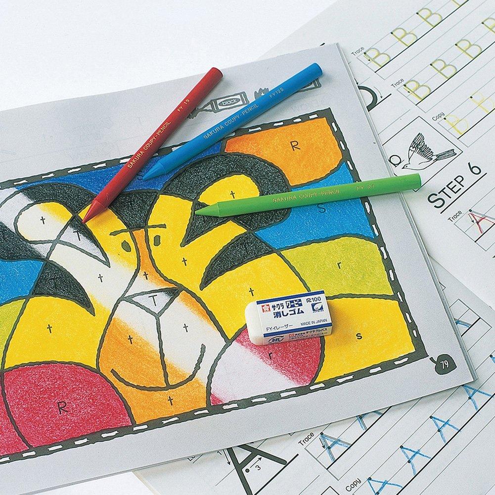 Sakura Coupy Eraser FY Eraser 20 Pieces Cray-Pas (20)
