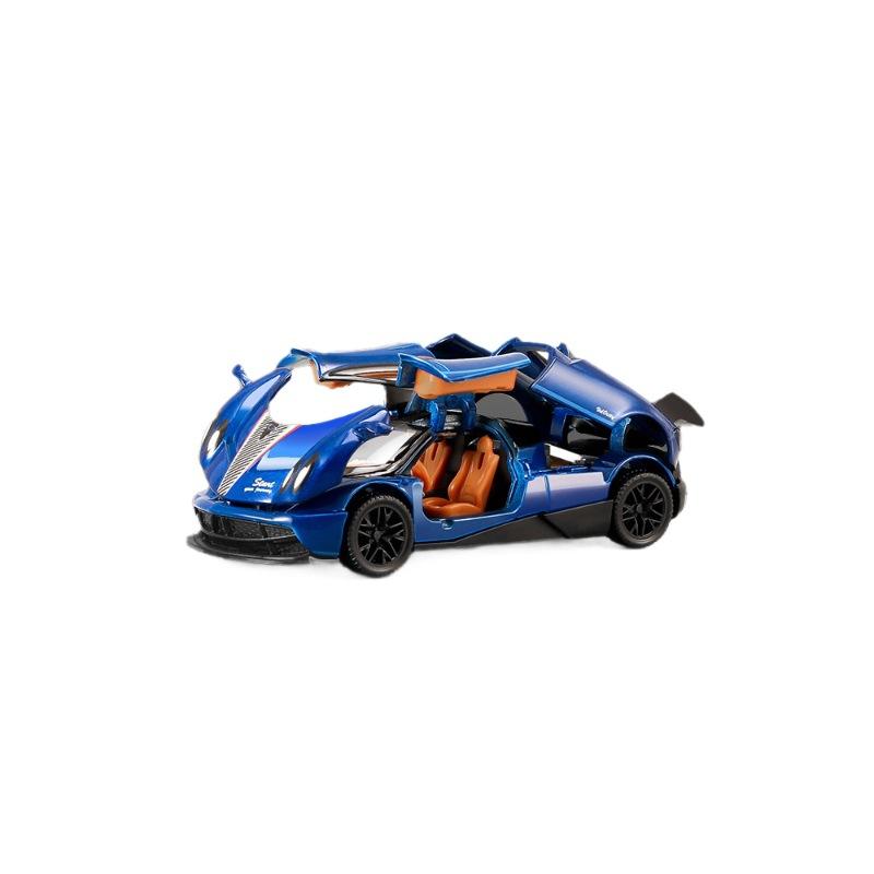 1:43 Pagani Zonda R AE86 Legierung DIY Automodell Abnehmbares modifiziertes Auto Supersportwagenmodell Kinder Junge Diecast Spielzeugfahrzeug Miniatur