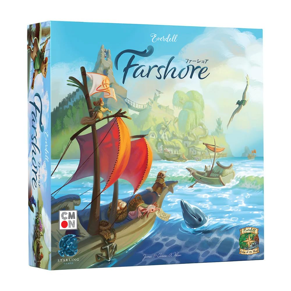 

CmonJapan Board Game Farshore for players 1-4
