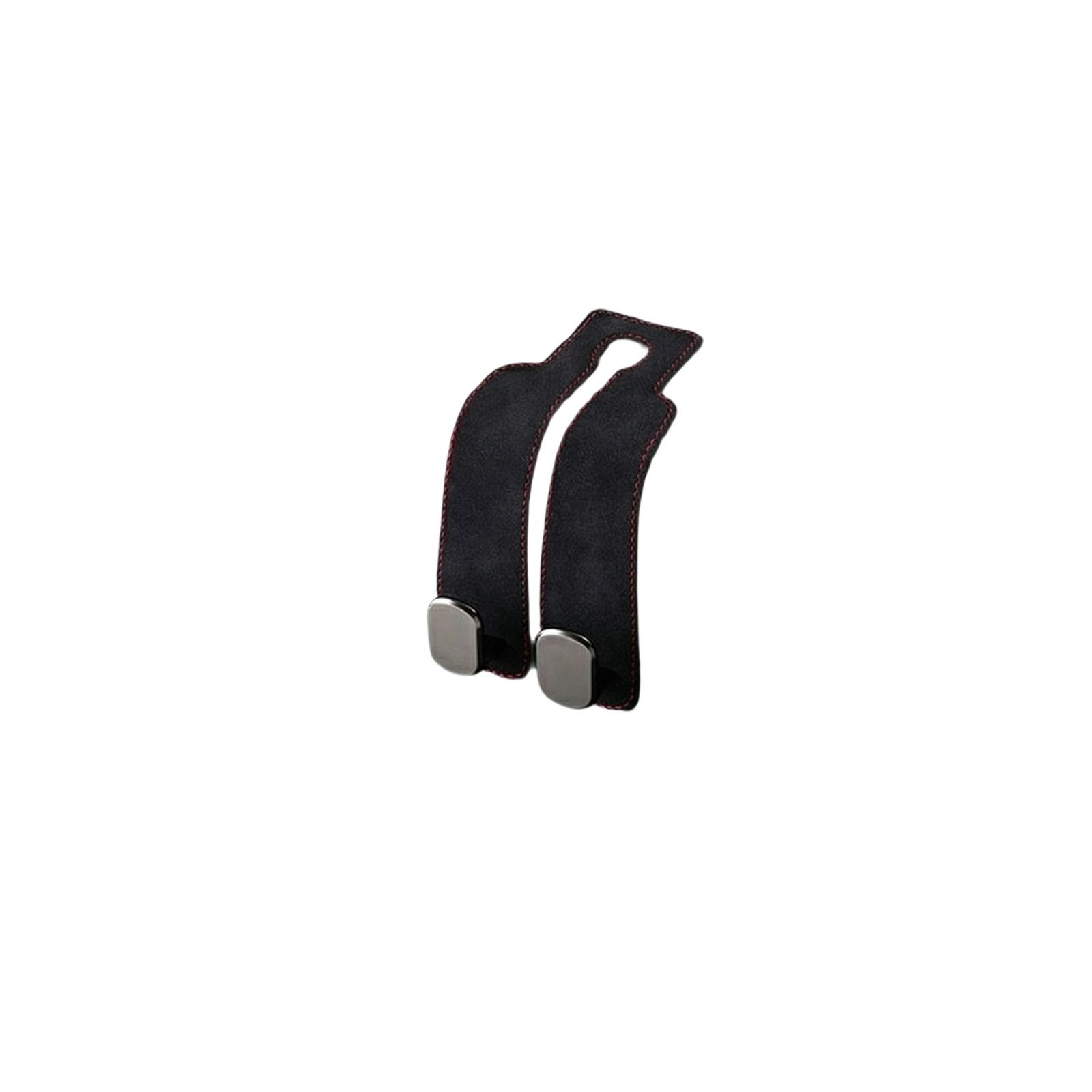 Car Hook Alloy Suede Car Multifunctional Hook One Size чёрный