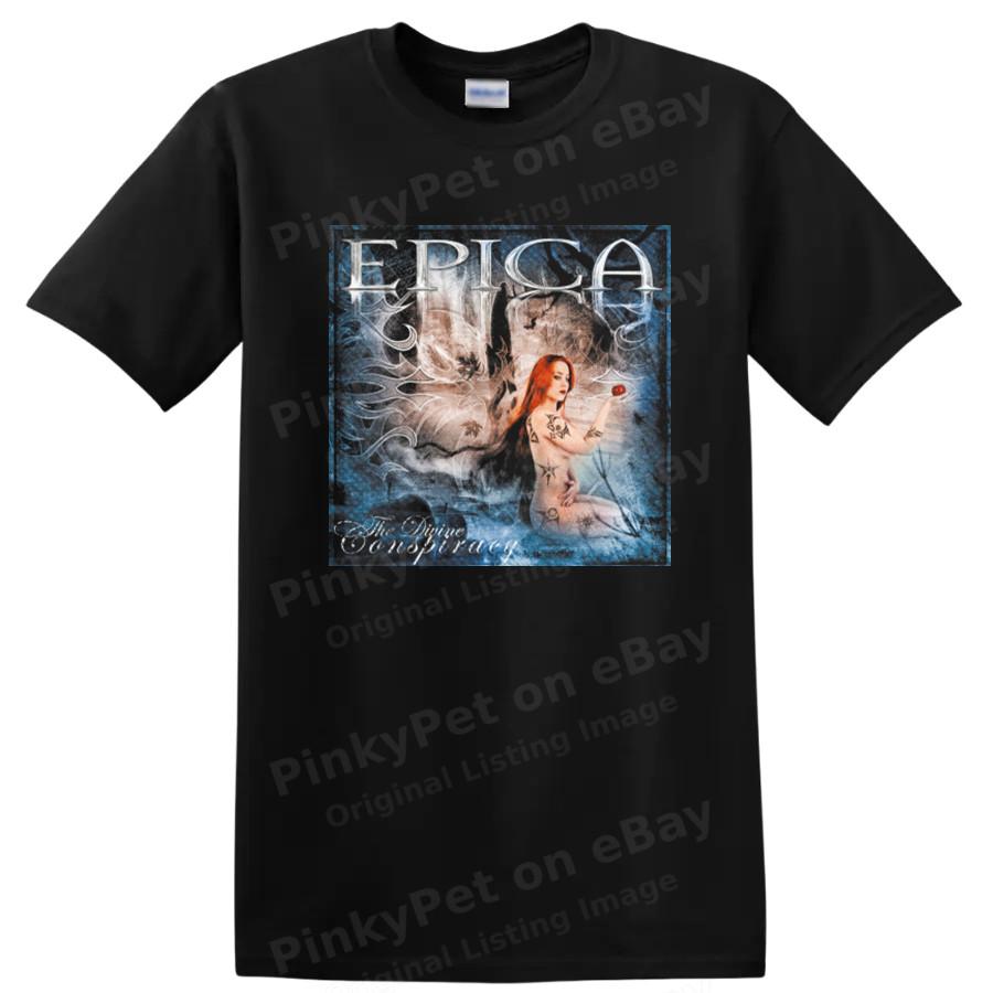 Epica Rock Metal Music T Shirt Band Portrait Fantasy Tee