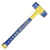 25Mm Double Headed Installation Hammer Rubber Hammer With Rubber Handle Detachable Insulated Installation Hammer Strike Hammer